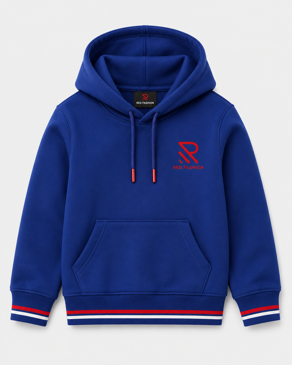 Red Fashion signature kids hoodie
